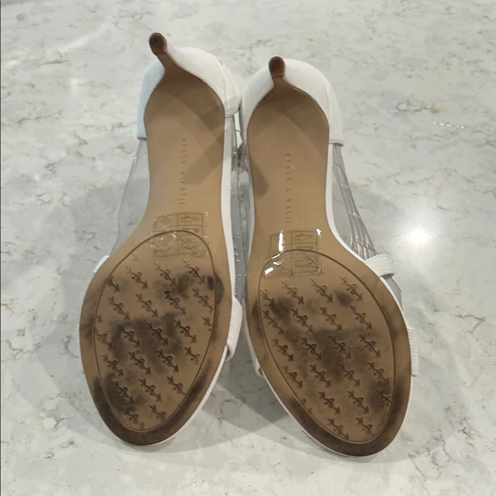 Kelly &‎ Katie White Open-Toe Heels